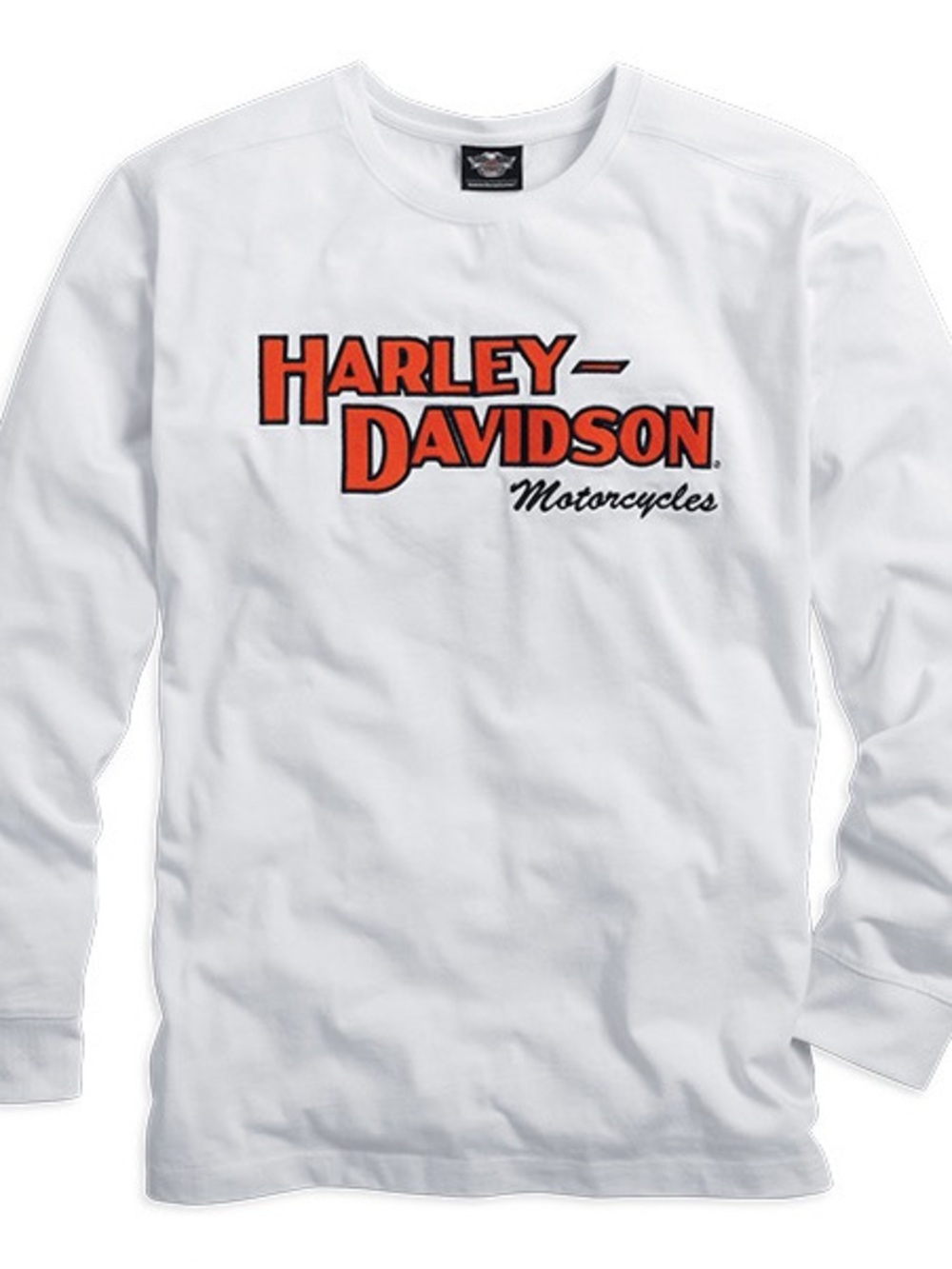 Harley-Davidson® Men's Prestige Long Sleeve Tee White 99090-14VM Size Large